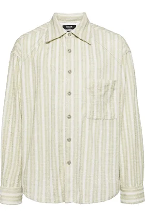 FIVE CM Camisa con botones y rayas estampadas