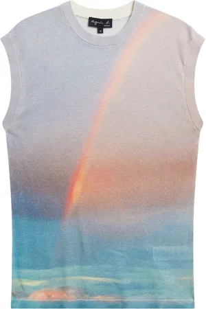 AGNÈS B. Top tejido Rainbow