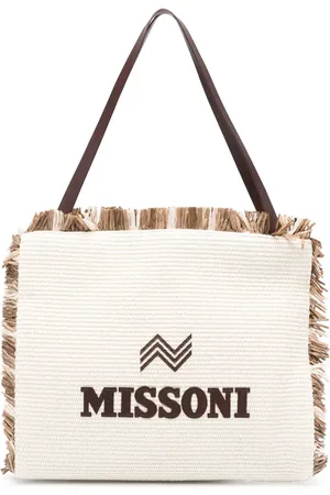 Missoni Bolsa de hombro con parche del logo