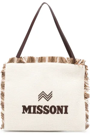 Missoni Bolsa de hombro con parche del logo