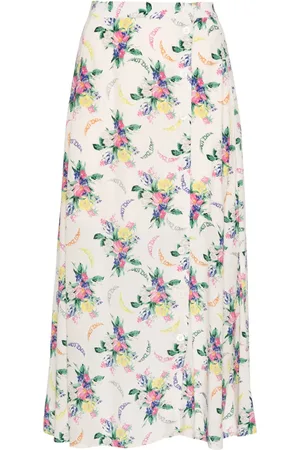 Zadig & Voltaire Falda midi June con estampado floral