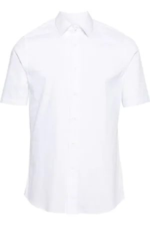 CANALI Camisa con manga corta con cuello