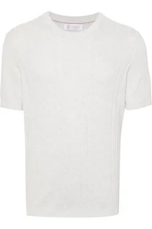 Brunello Cucinelli Playera tejida