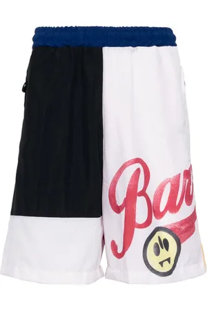 BARROW Shorts deportivos con diseño color block