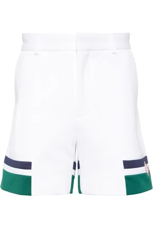 Casablanca Shorts con detalle de rayas