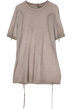 MASNADA Playera con detalle drapeado