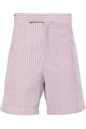 Thom Browne Shorts con motivo de rayas
