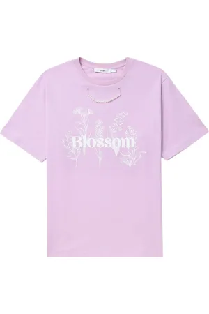 B+AB Playera con estampado floral