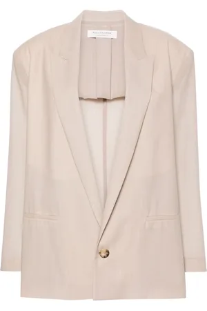 Serafini Blazer con un botón y solapas de pico