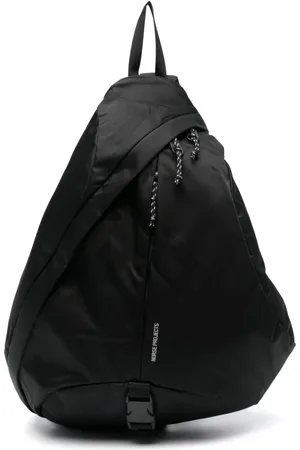 Norse projects Mochila con logo estampado