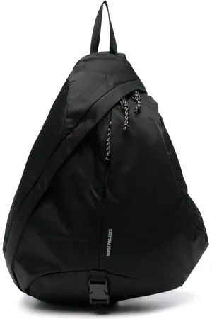 Norse projects Mochila con logo estampado