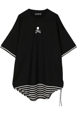 MASTERMIND Playera con rayas estampadas