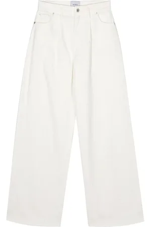 Halfboy Jeans anchos con parche del logo