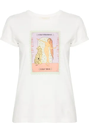 Twin-Set Playera con logo bordado
