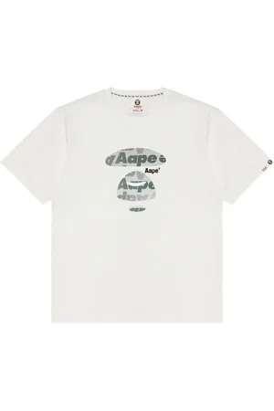 A Bathing Ape Playera con estampado Milo