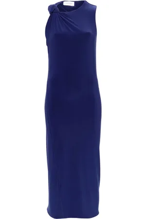 Sportmax Vestido midi con detalle de nudo