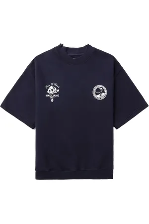 MAGLIANO Sudadera manga corta con logo estampado