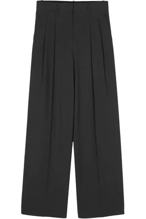 THEORY Pantalones anchos con detalle de pinzas