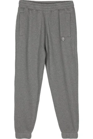 Maison Kitsuné Pants con aplique del logo