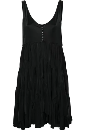 Lanvin Vestido sin mangas a capas