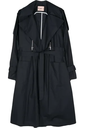 Plan C Gabardina con mangas removibles