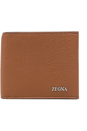 Ermenegildo Zegna Cartera con placa del logo