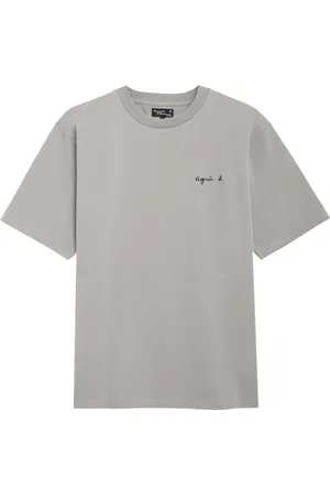 AGNÈS B. Playera con logo bordado