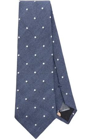 Paul Smith Corbata con bordado de lunares