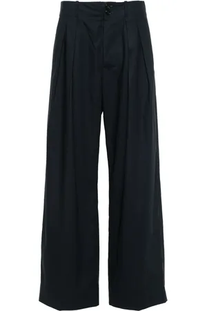 Plan C Pantalones anchos con pinzas