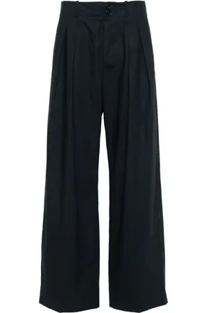 Plan C Pantalones rectos con pinzas