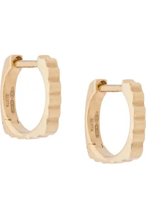 Aliita Aretes festoneados en oro amarillo de 9kt