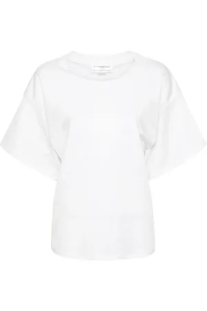 Victoria Beckham Playera con detalle de aberturas