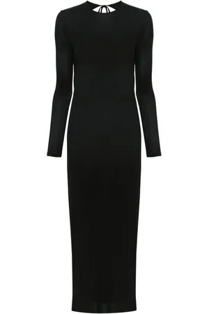 Paco rabanne Vestido midi con botones