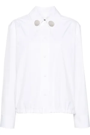 Jil Sander Camisa popelina manga larga