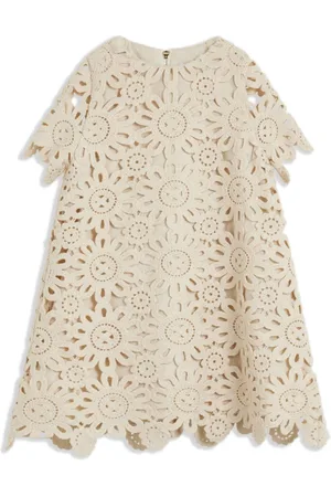 Tartine Et Chocolat Vestido con bordado floral
