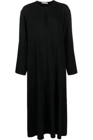 The Row Vestido con cuello redondo