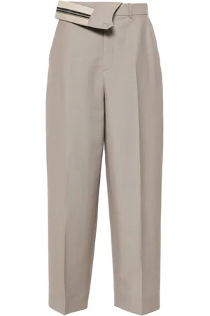 Fendi Pantalones ajustados con pinzas