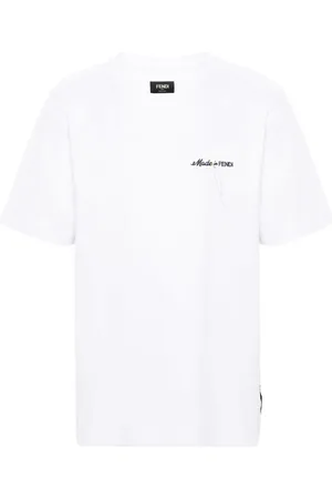 Fendi Playera con logo bordado