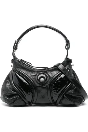 Marine Serre Bolsa de hombro Futura pequeña