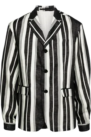 CROQUIS Blazer con estampado vertical