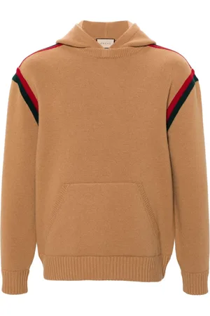 Gucci Hoodie con franja Web