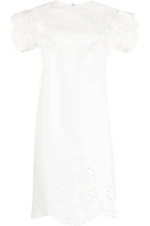 Sportmax Vestido midi de tejido flojo