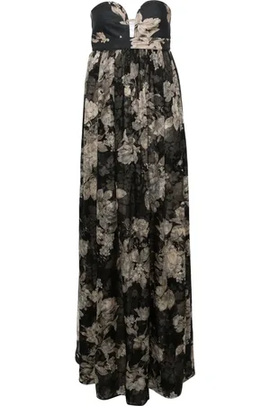 Max Mara Vestido largo estilo bustier