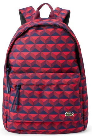 Lacoste Mochila con aplique del logo