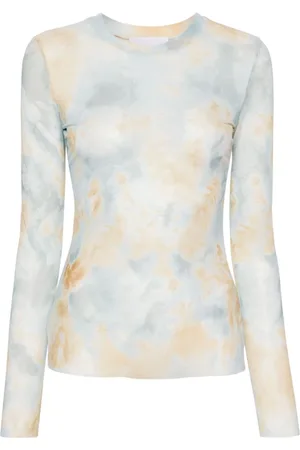 ERIKA CAVALLINI Top con estampado gráfico