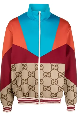 Gucci Chamarra deportiva con diseño color block