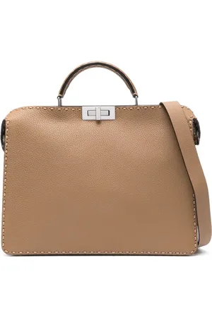 Fendi Tote Peekaboo ISeeU Selleria mediana