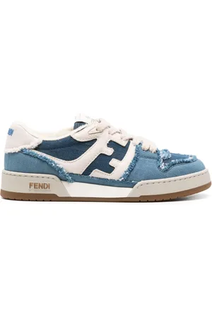 Fendi Tenis de mezclilla Match