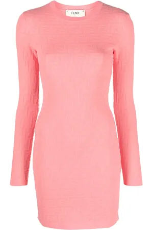Fendi Vestido corto con monograma