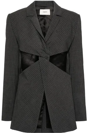 COPERNI Blazer con diseño retorcido